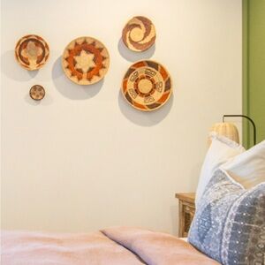 Boho wall hanging baskets (various sizes)